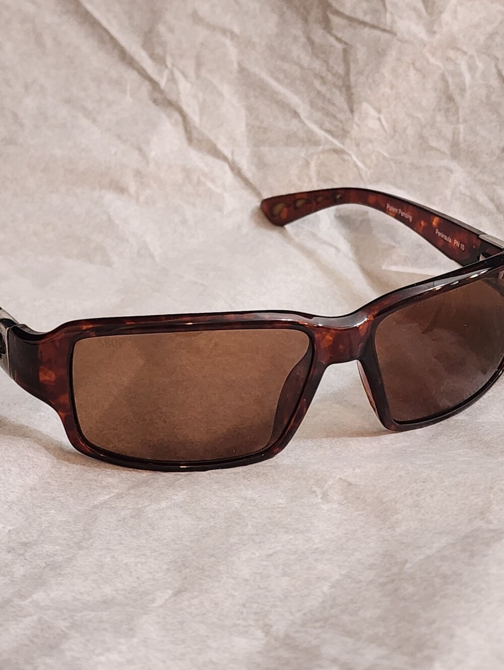 Costa Del Mar PN 10 Peninsula Vintage Sunglasses Tortoise Frames Made in Italy